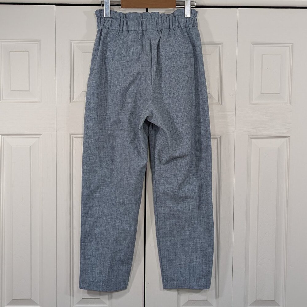 Dynamite Slate Blue Belted Pants - Size S - Picture 2 of 9